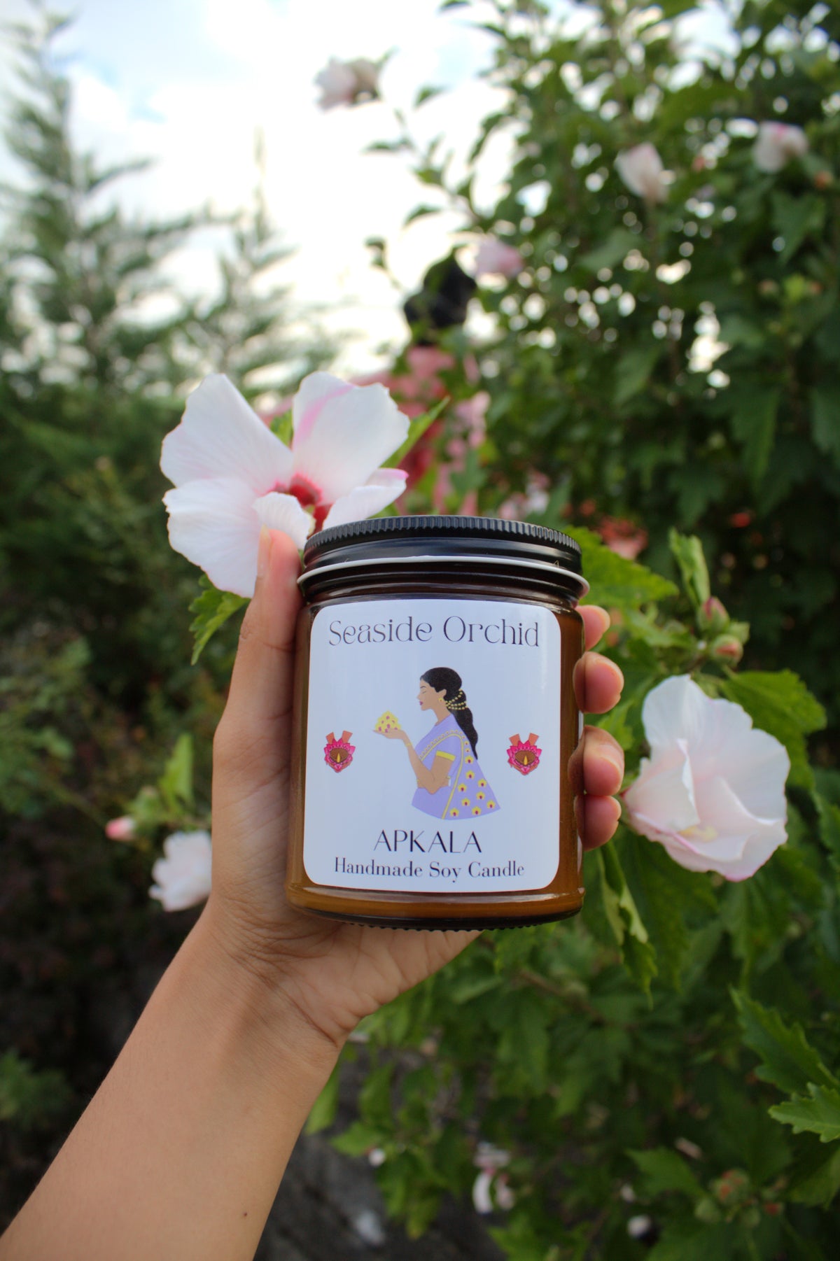 Seaside Orchid Soy Candle