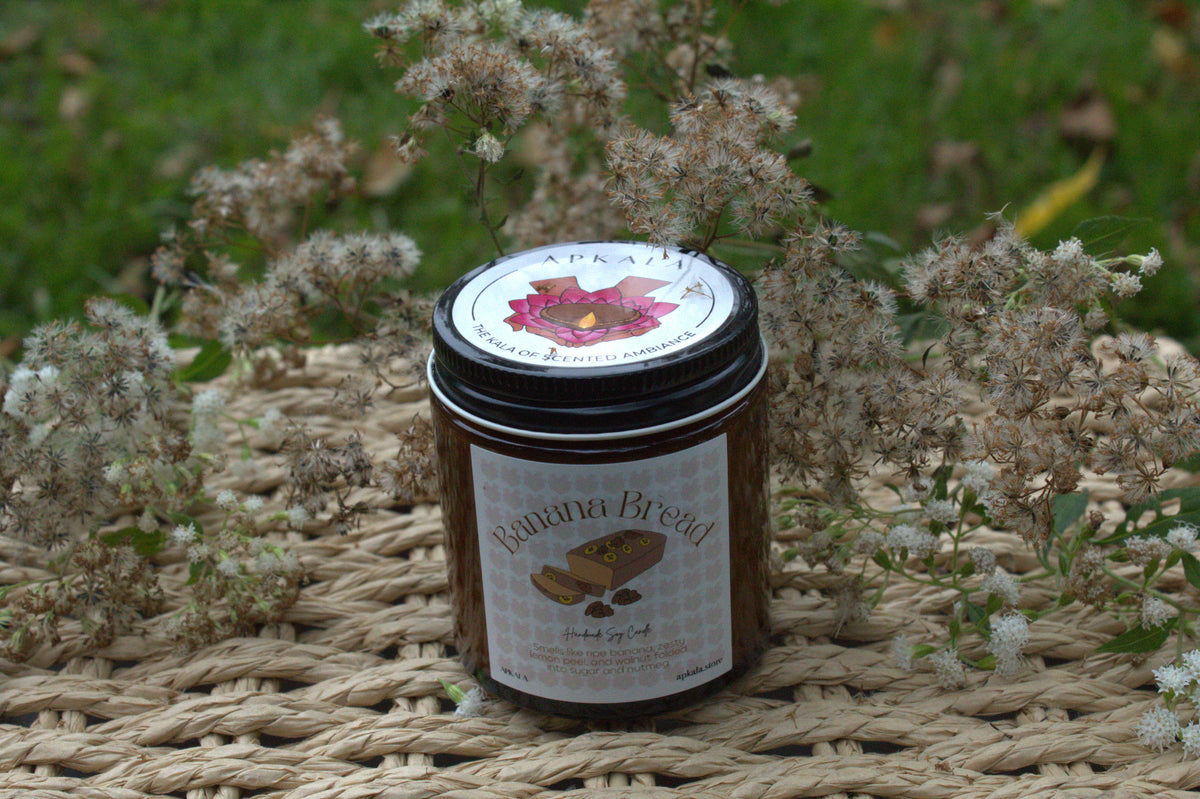 Mini Banana Bread Soy Candle