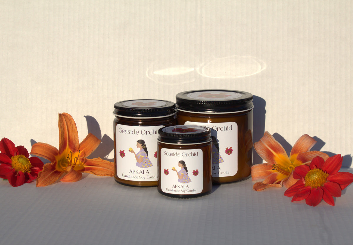 Seaside Orchid Soy Candle