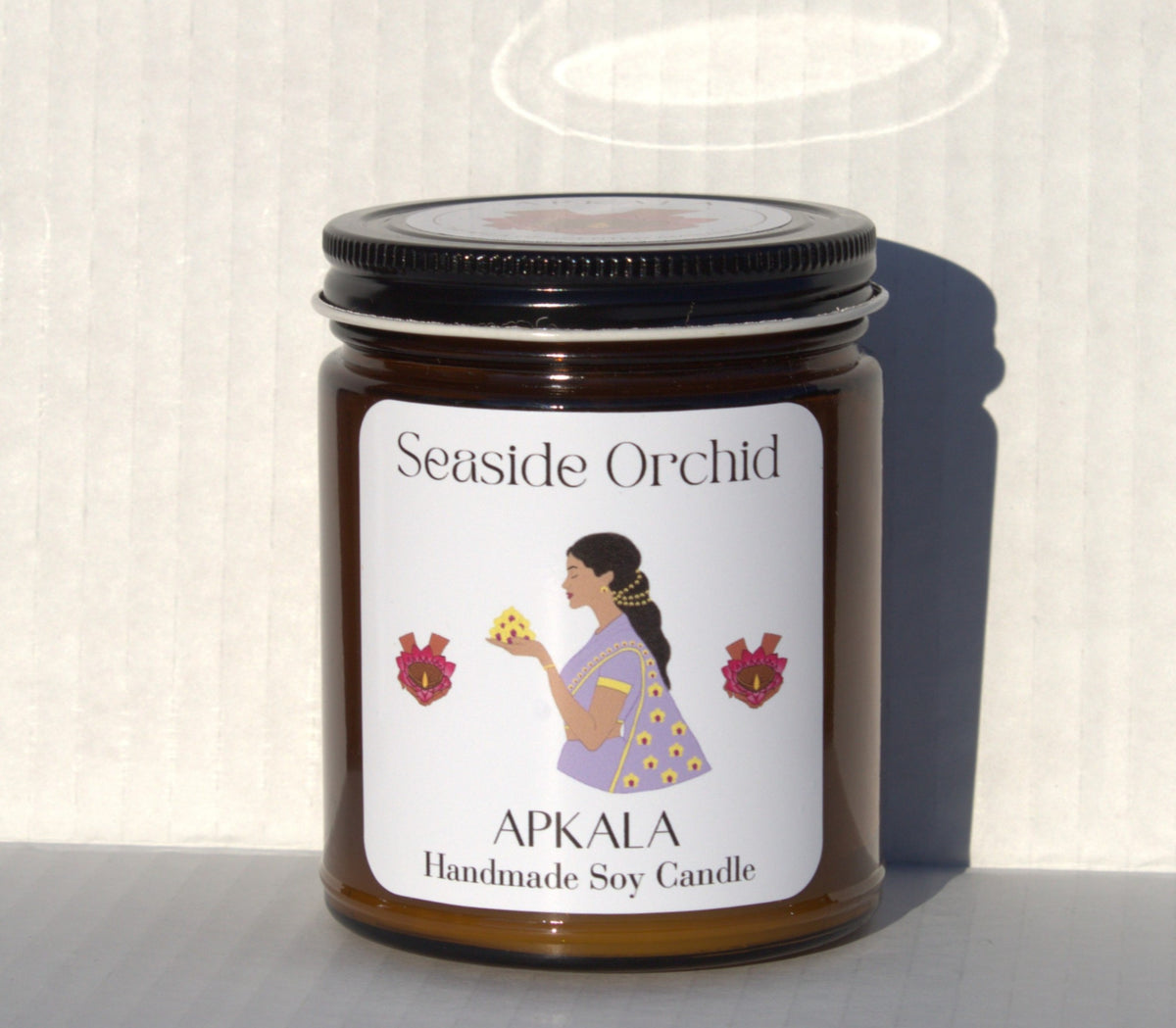 Seaside Orchid Soy Candle