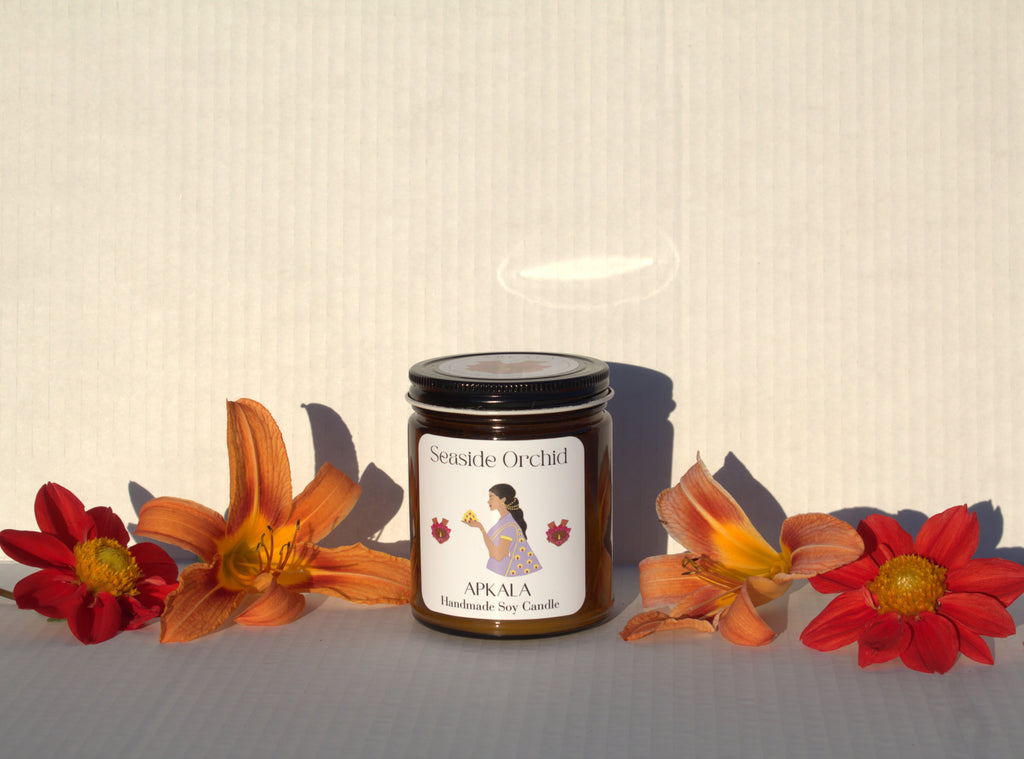 Seaside Orchid Soy Candle