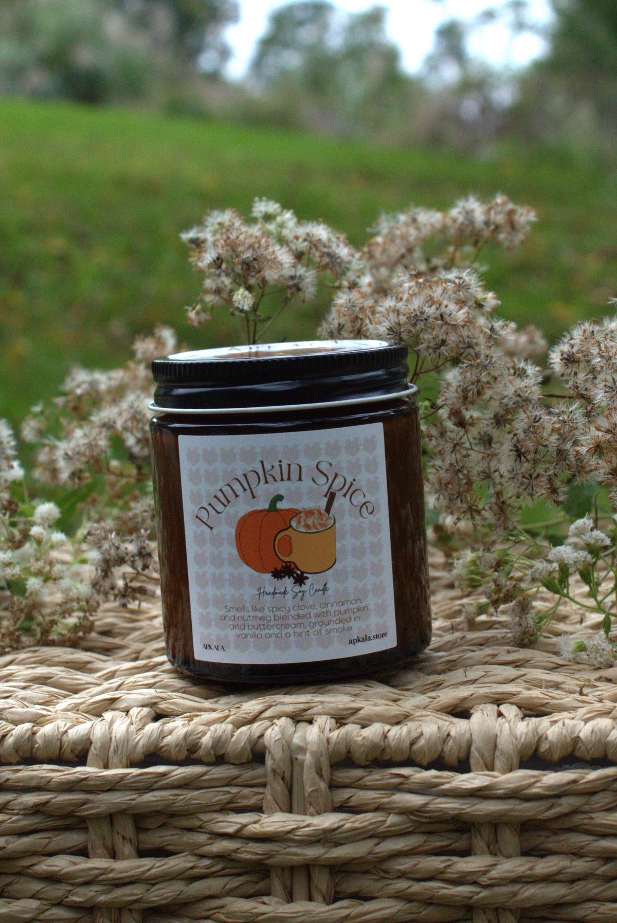 Mini Pumpkin Spice Soy Candle