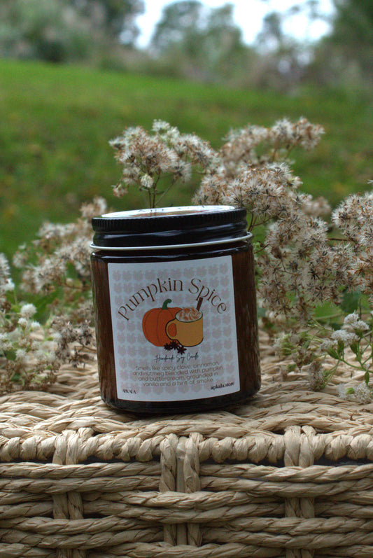 Mini Pumpkin Spice Soy Candle
