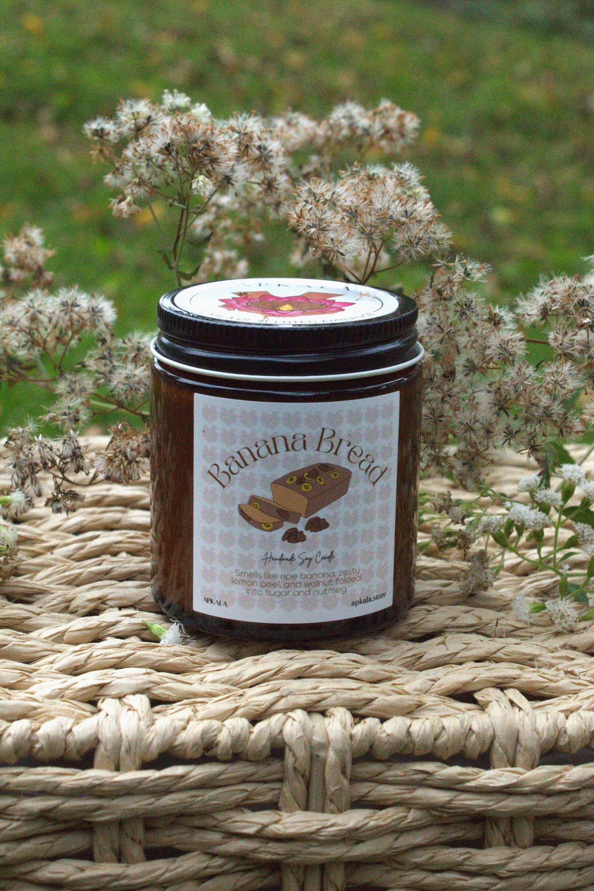 Mini Banana Bread Soy Candle