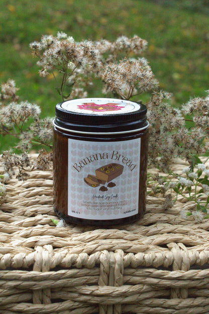 Mini Banana Bread Soy Candle