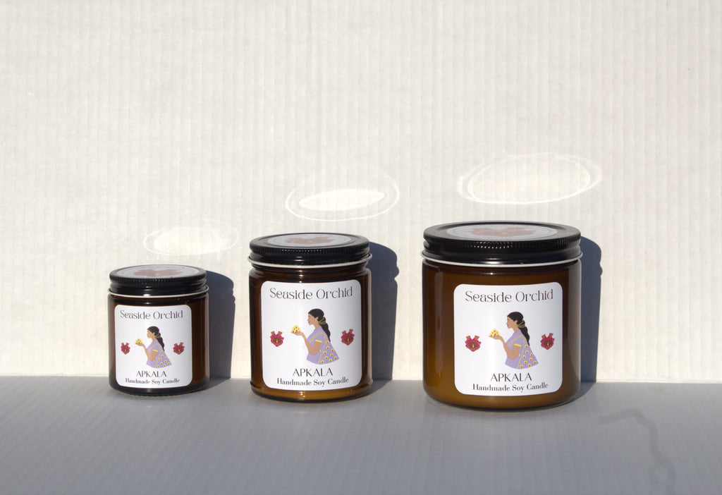 Seaside Orchid Soy Candle