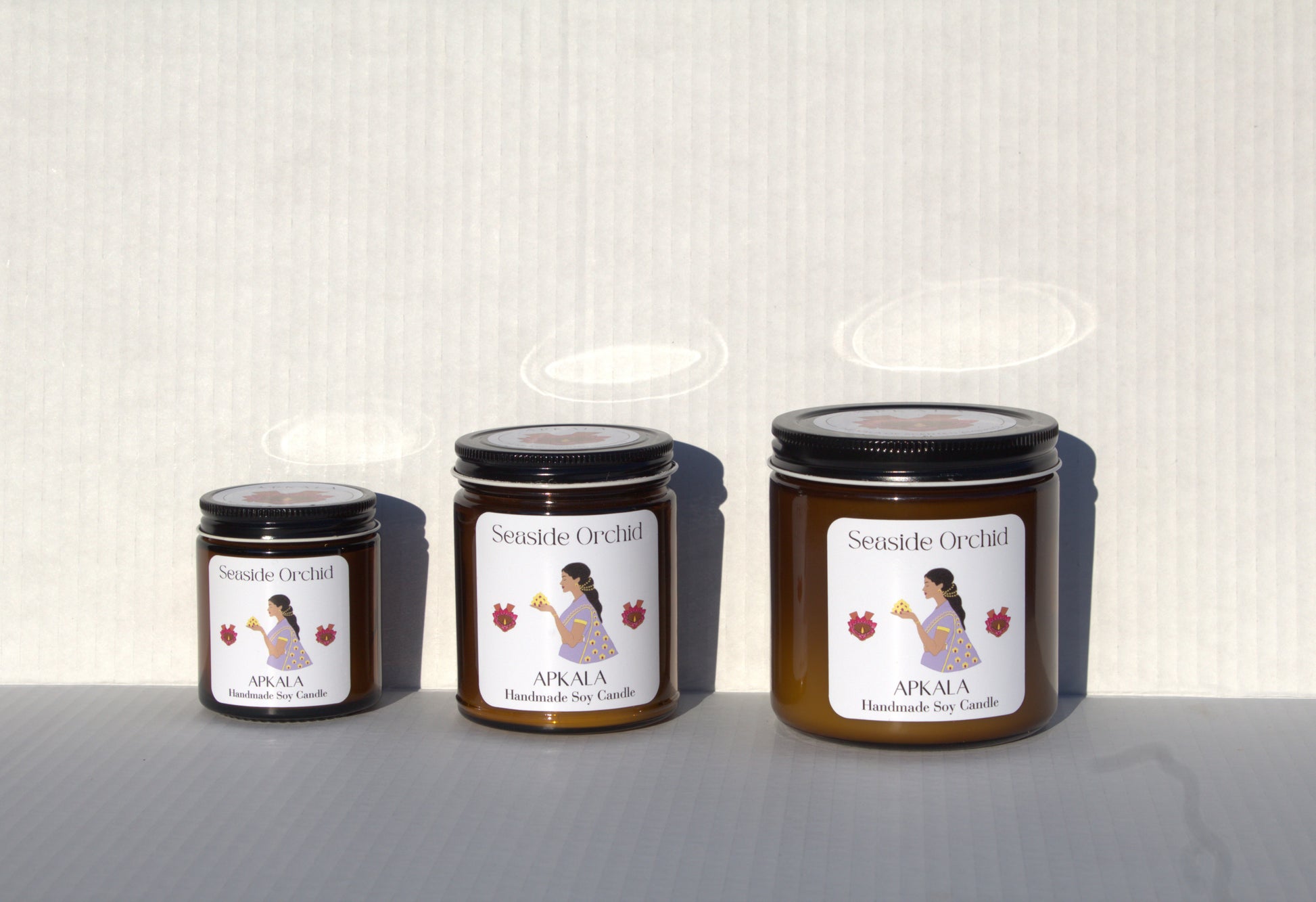 Seaside Orchid Soy Candle